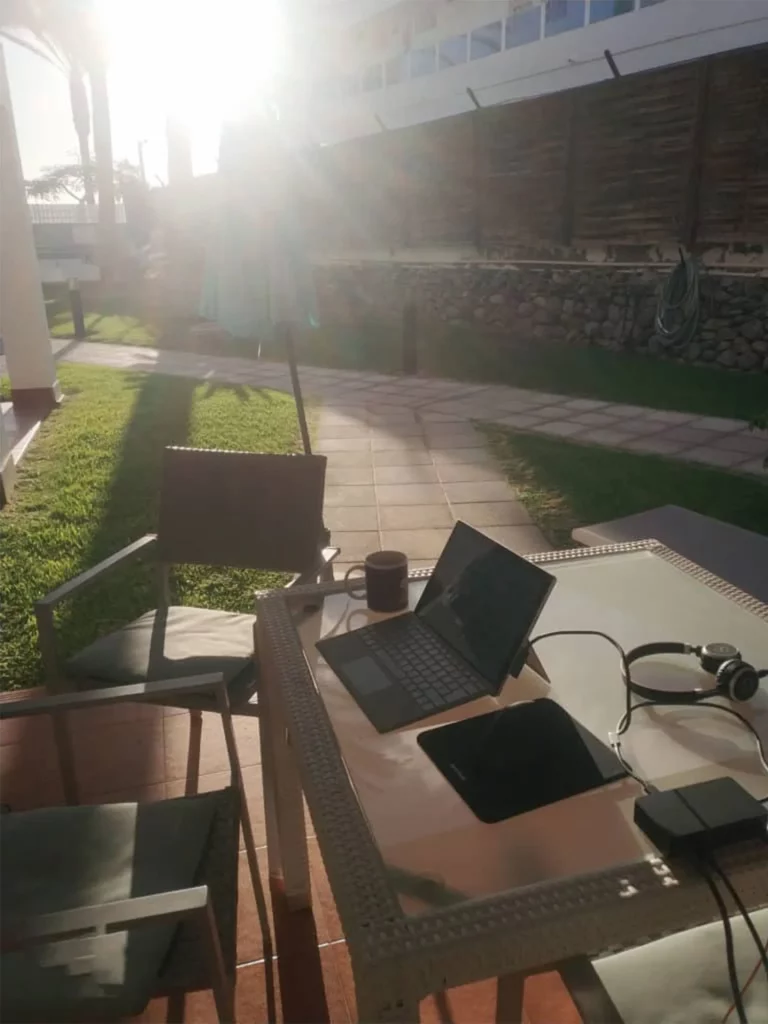 Übersicht des Setups Übersicht des Setups