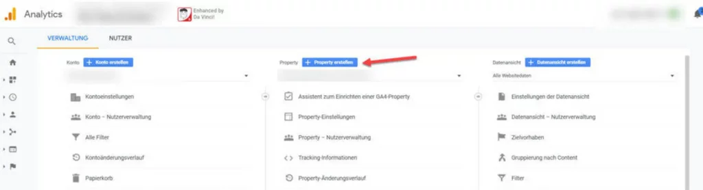 Auf GA4 umsteigen: neue Google Analytics Property anlegen

