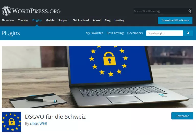 DSGVO Plugin von cloudWEB