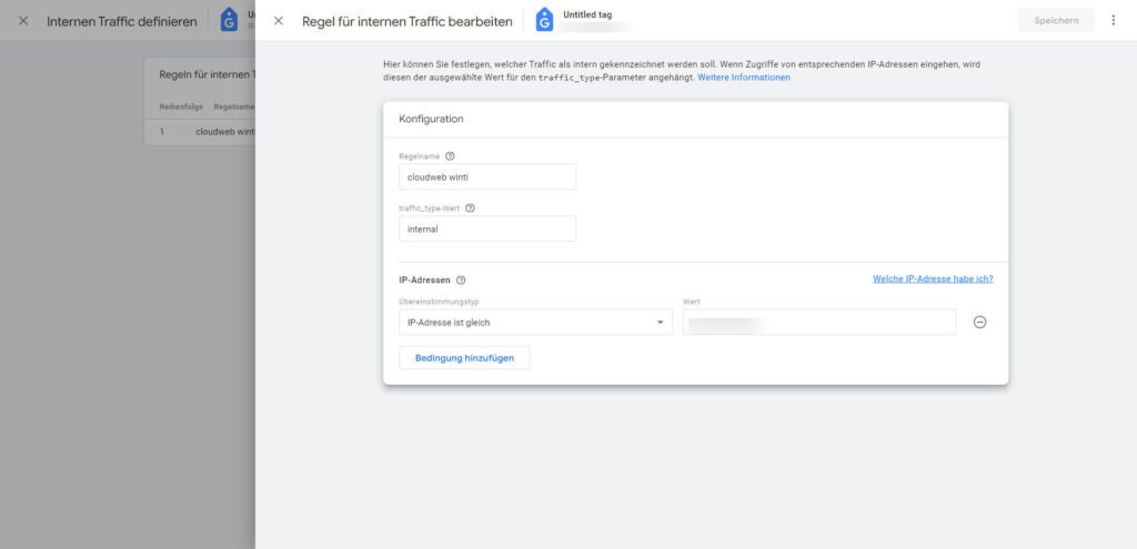 IP Filter in GA4 einrichten