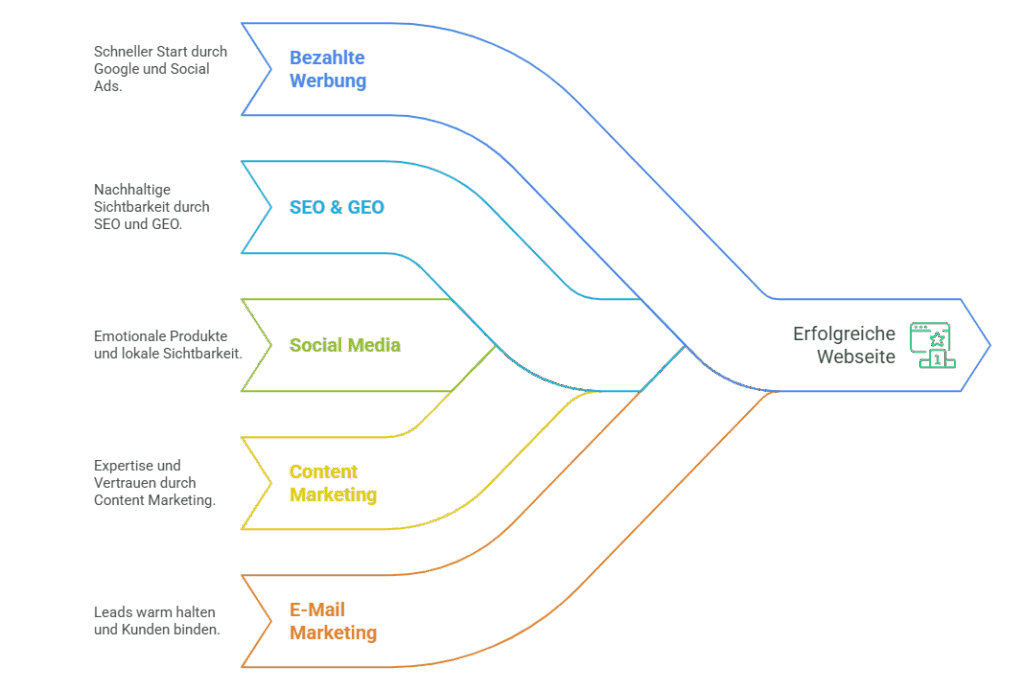 Mit dem richtigen Marketingmix zum Erfolg