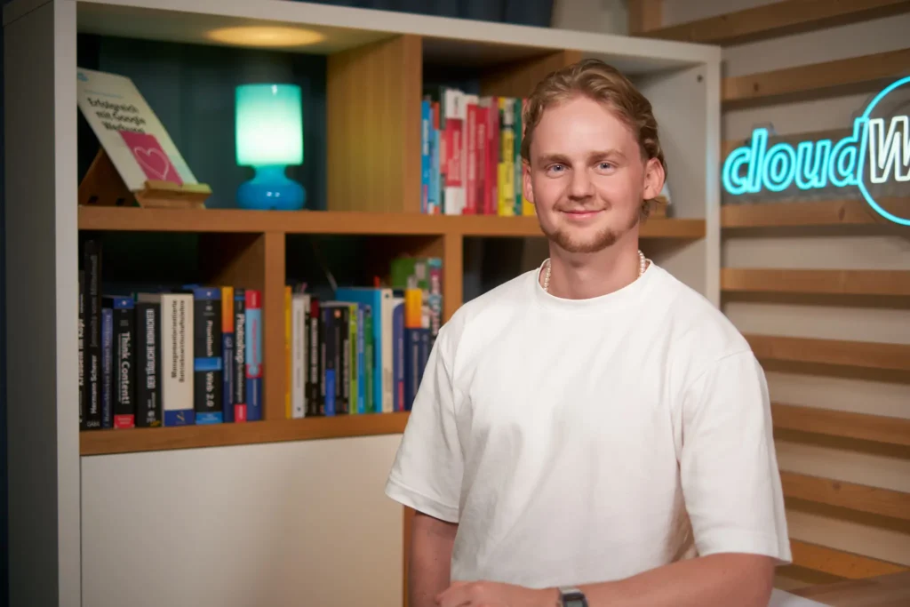 Andrin ist einer unserer WordPress Spezialisten 