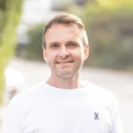 Thomas Hasenfratz, Inhaber von cloudWEB, am Heckenweg